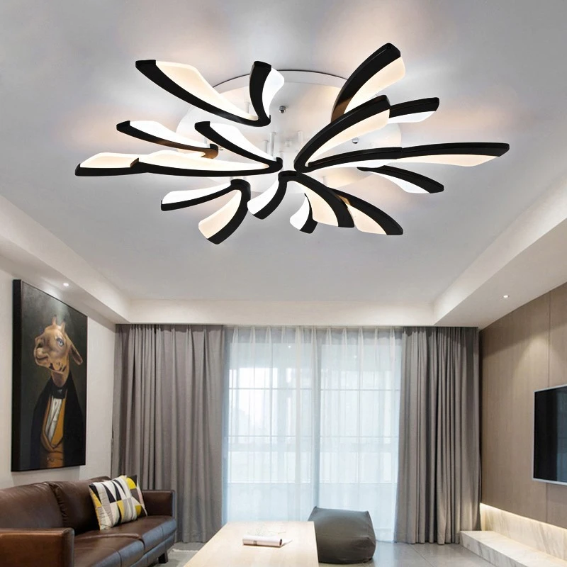 Acrylic Modern Led Ceiling Lights For Living Room Bedroom Dining Home ...