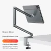 Magnetic iPad Pro 11 Pro 12.9 Stand, Foldable Arm Premium Tablet Stand for Working and Drawing, Multi-Node Adjustable Portable iPad Stand Only for iPad Pro 11 Inch 1st/2nd/3rd/4th, iPad Air 4th/5th