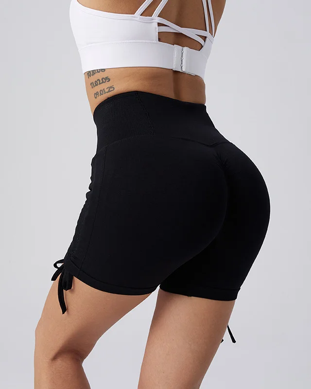 Summer Sexy Gym Shorts High Waist Hip Lift Sports Shorts