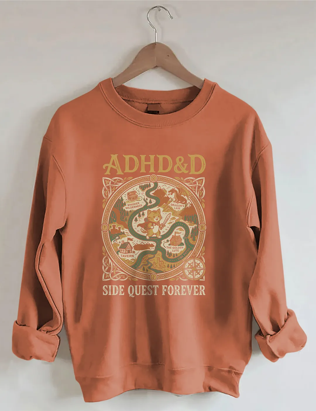 ADHD&D Side Quest Forever Sweatshirt