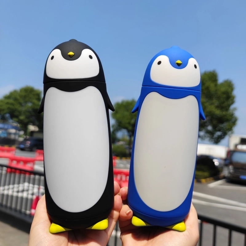 Creative Cartoon Penguin Cute 304 Stainless Steel Thermos Cup Good-looking Cup Printing L Advertising South America