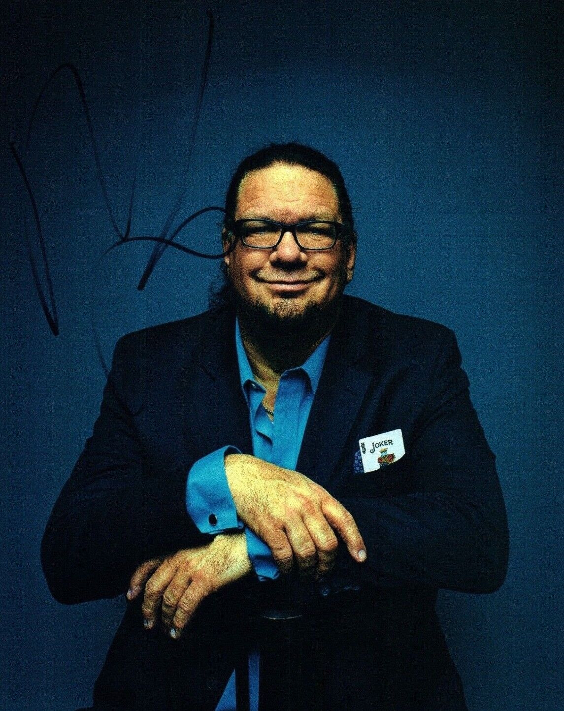 Penn Jillette Signed Autographed 8x10 Photo Poster painting Penn & Teller COA VD