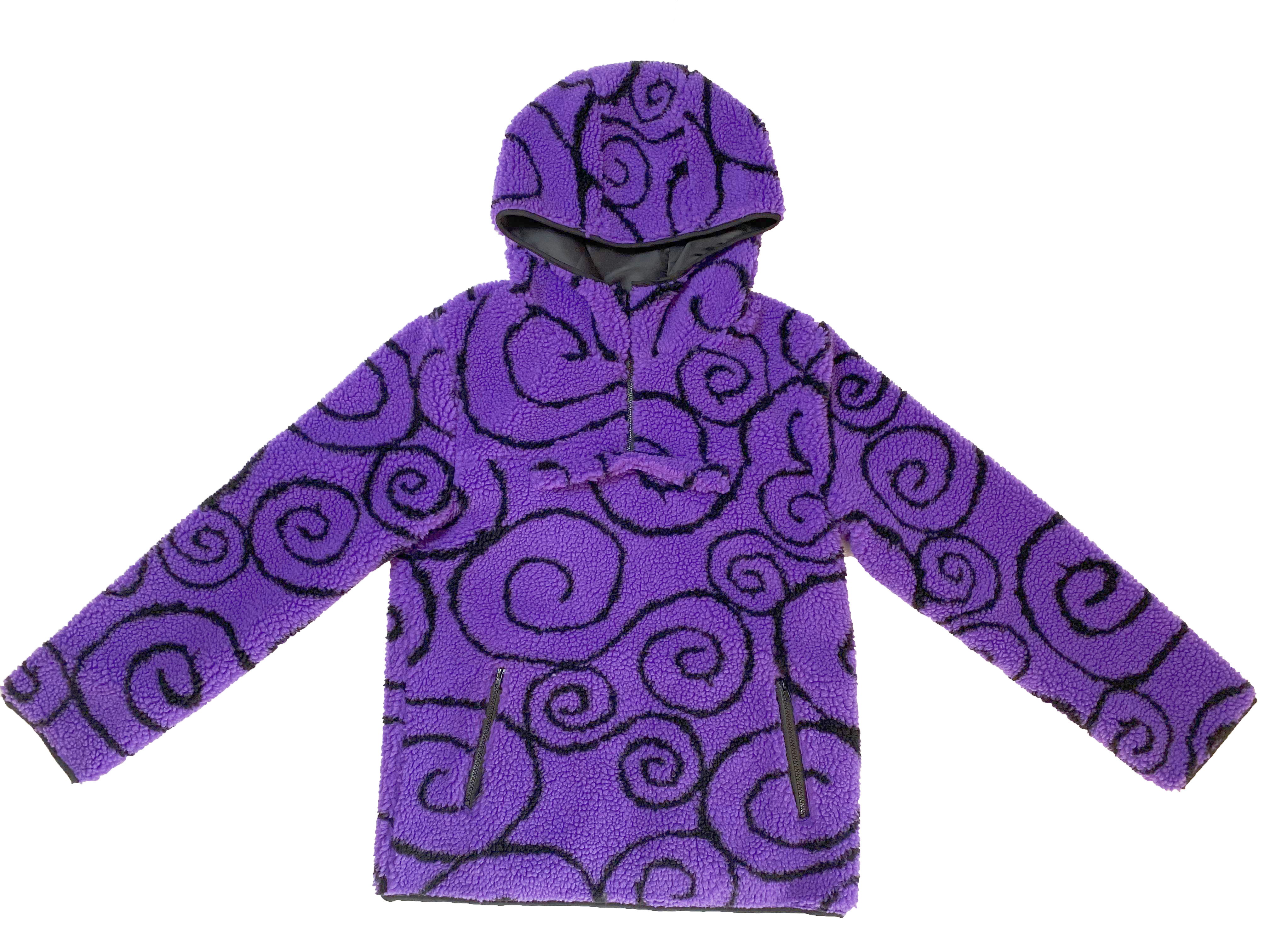 One Piece Gomu Gear 5th Half Zip Sherpa Hoodie