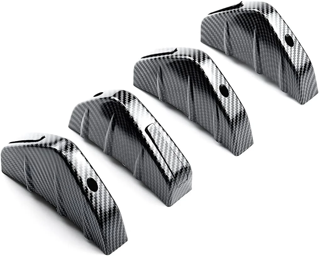 4pcs Car Lower Bumper Lip Diffuser, Anti-collision Accessories Spoiler Protector