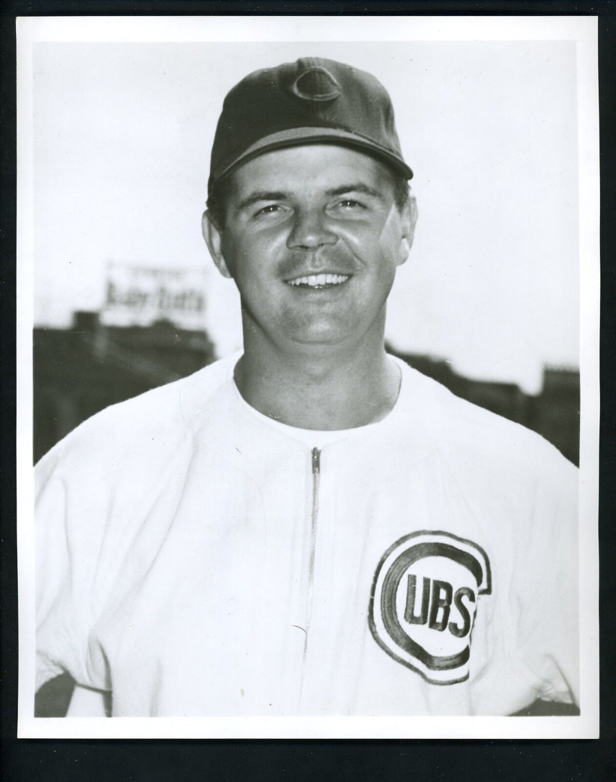 Eddie Miksis circa 1950's Press Photo Poster painting Chicago Cubs