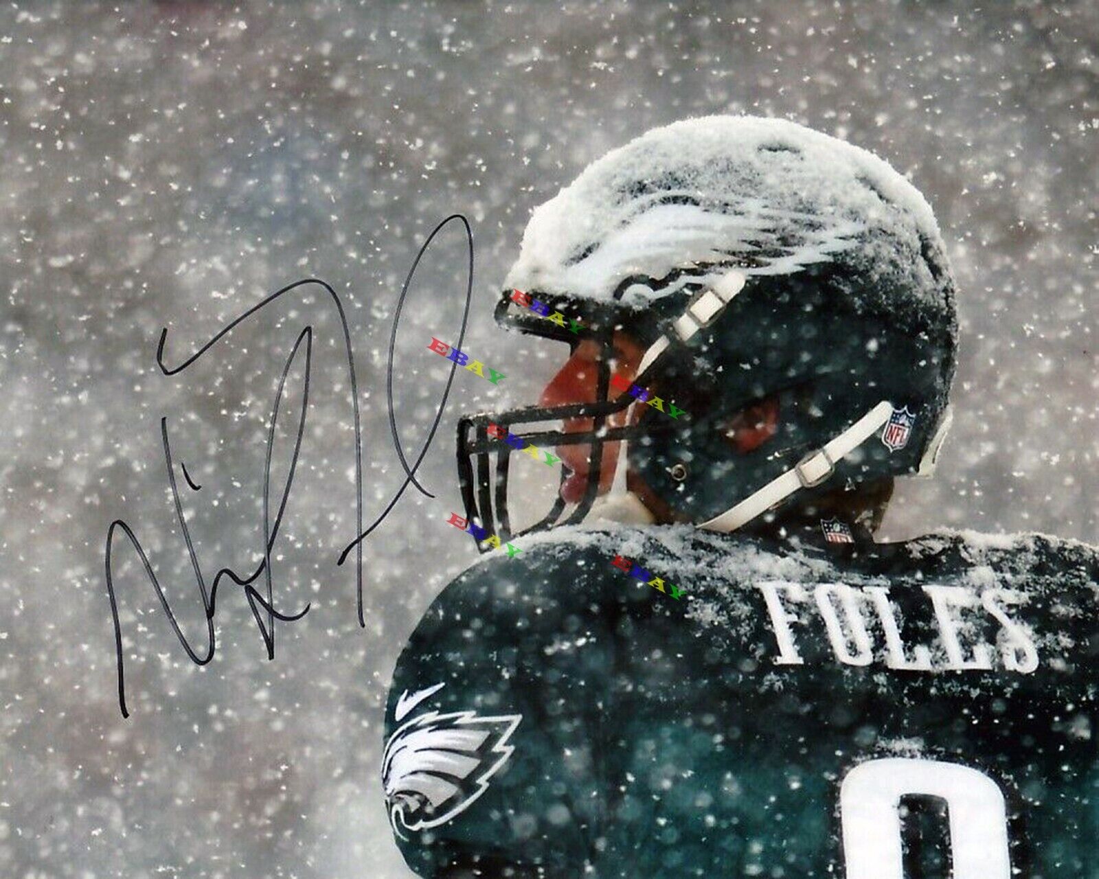 NICK FOLES PHILADELPHIA EAGLES Signed Autographed 8x10 Photo Poster painting Reprint