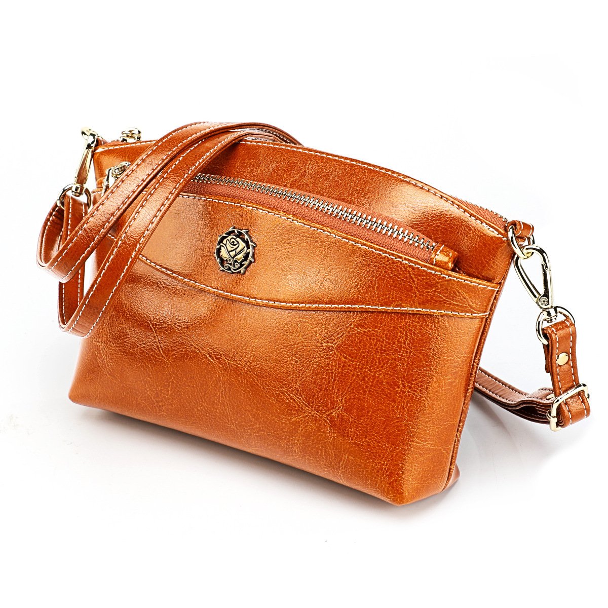 Women's Small Bag New Fashion Joker Shoulder Messenger Bag Leather Women's Bag