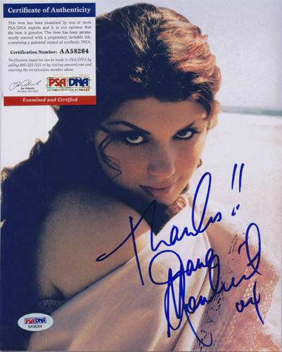 Jazz and pop vocalist Jane Monheit signed 8x10 autographed Photo Poster painting PSA COA