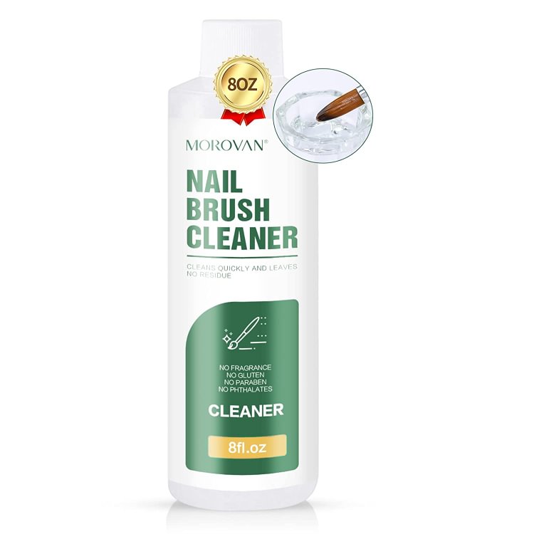 Nail Brush Cleaner & Restorer for Any Nail Art 8oz