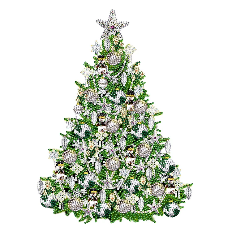 Partial Drills Special-shaped Drill Diamond Painting - Christmas Tree - 30*40cm