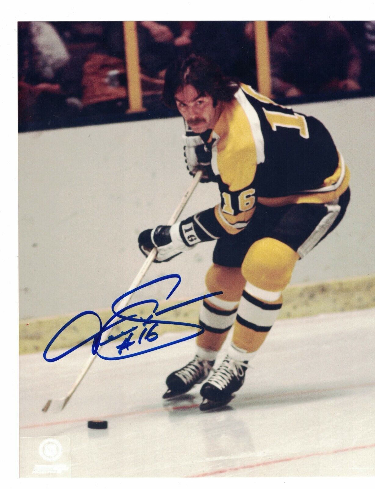 Derek Sanderson Boston Bruins Signed 8 x 10