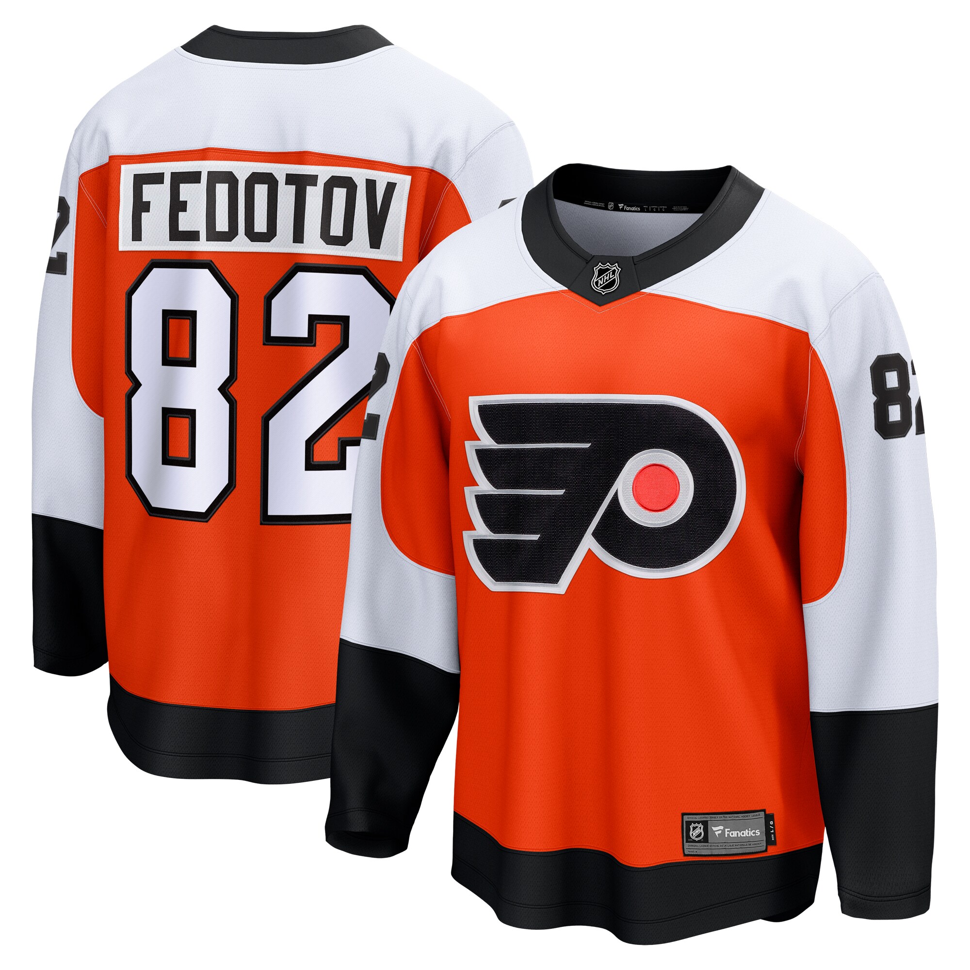 Ivan Fedotov Philadelphia Flyers Fanatics Home Premier Breakaway   Jersey &ndash; Orange mysite