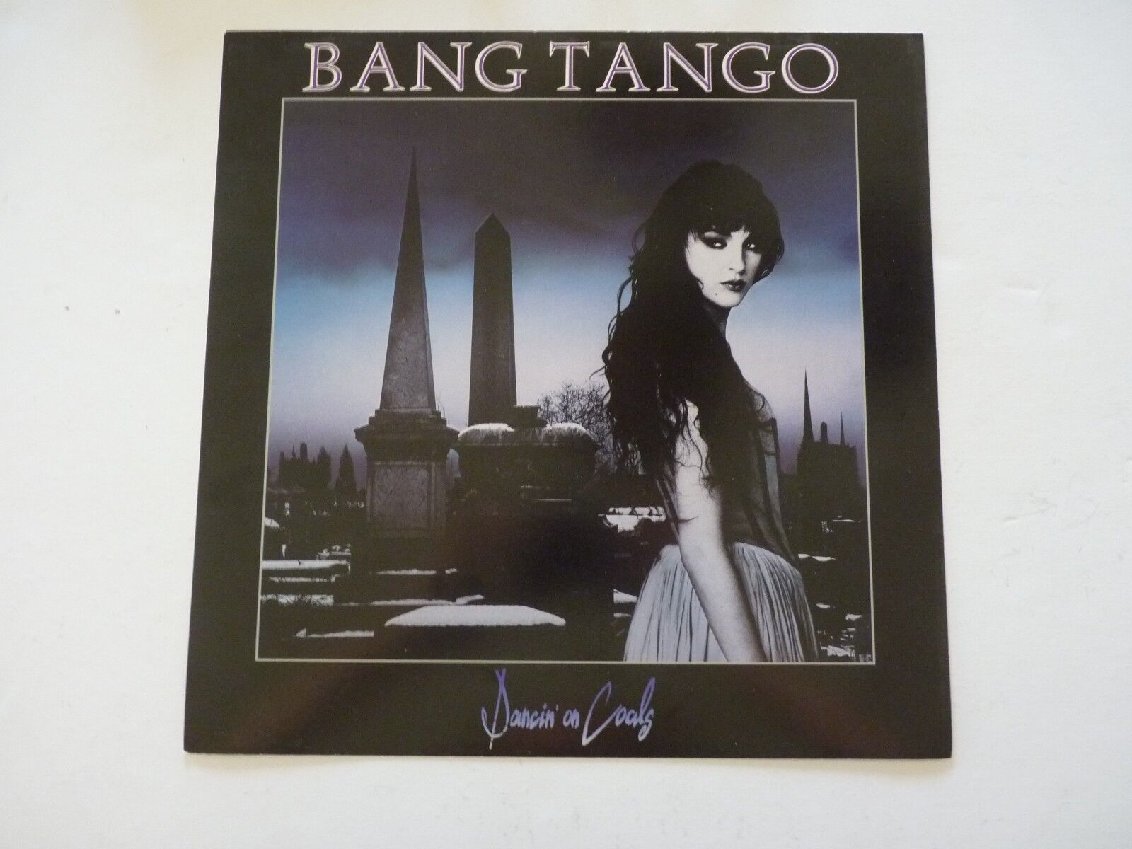 Bang Tango Dancin' On Coals Promo LP Record Photo Poster painting Flat 12x12 Poster