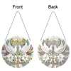 2D Flat DIY Christmas Dove Diamond Art Pendant Double-Sided Diamond Painting Set