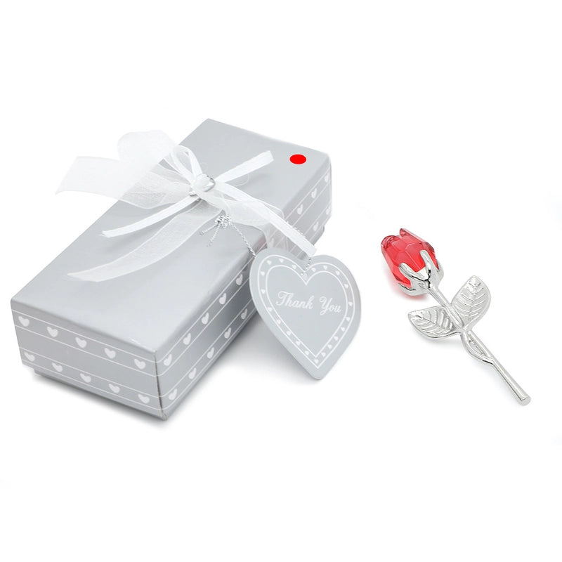 Casual Lady Minimalist Rose Alloy Crystal Ornaments Artificial Flowers