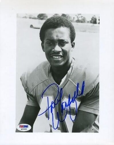 Paul Warfield Signed Psa/dna Certed 8x10 Photo Poster painting Authentic Autograph