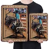 Bull Riding Live Like Someone Left The Gate Open - Vintage Metal Signs - 20*30cm/30*40cm - Western