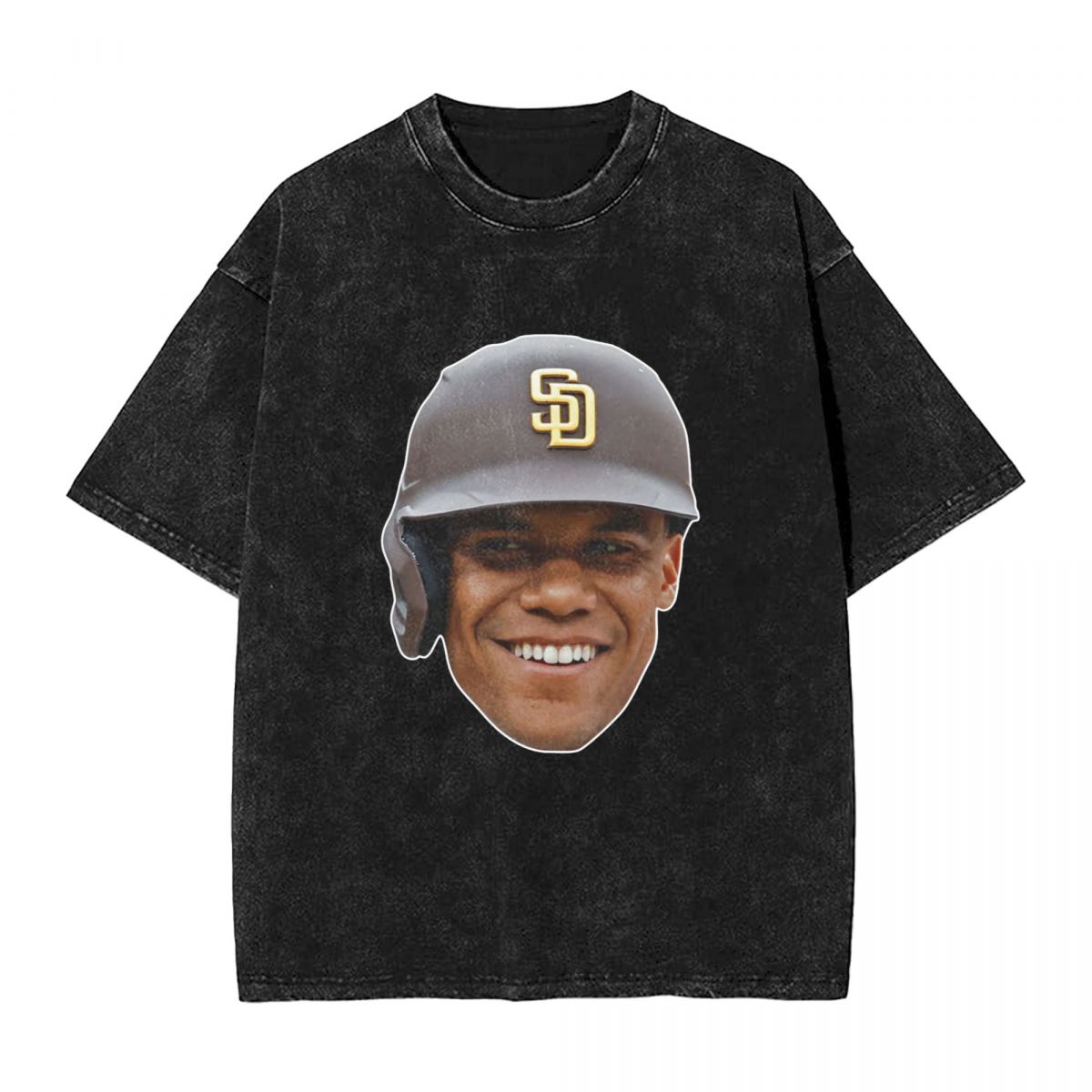 San Diego Padres Juan Soto Printed Vintage Men's Oversized T-Shirt