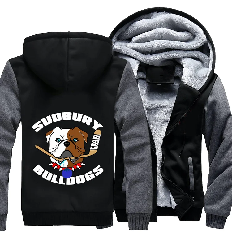 Sudbury Bulldog, Ice Hockey Fleece Jacket