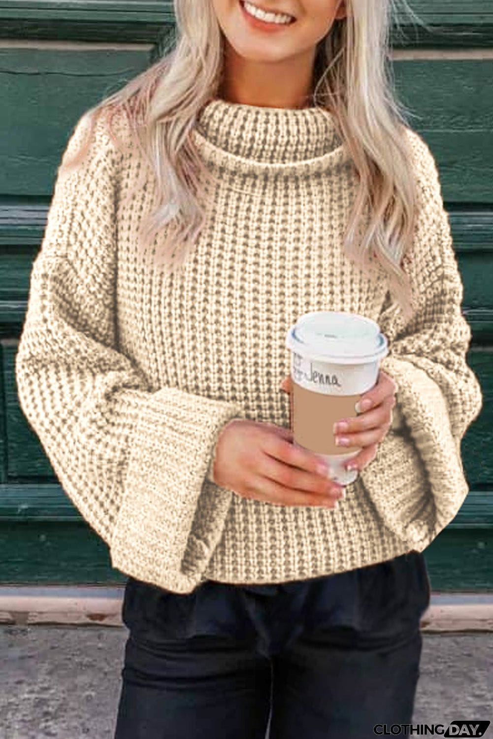 Turtleneck Knitted Sweater