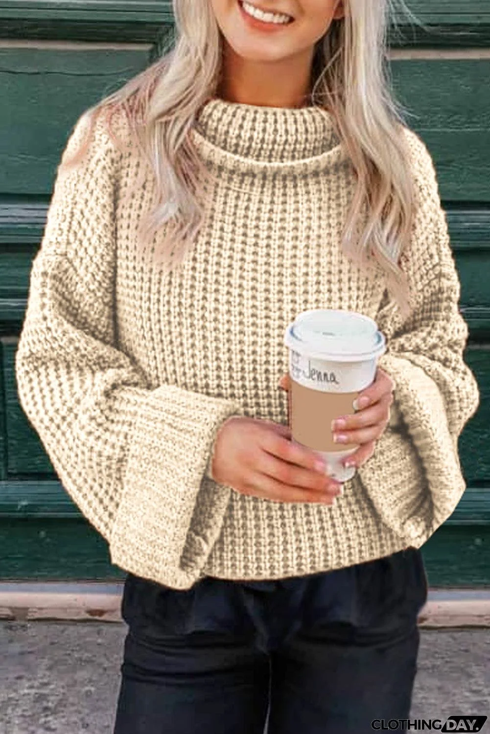 Turtleneck Knitted Sweater
