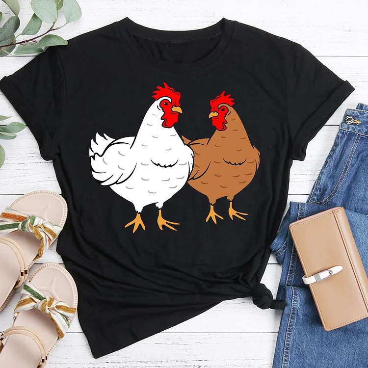 ANB - Chickens Relaxed Fit  Retro Tee Tee -05170