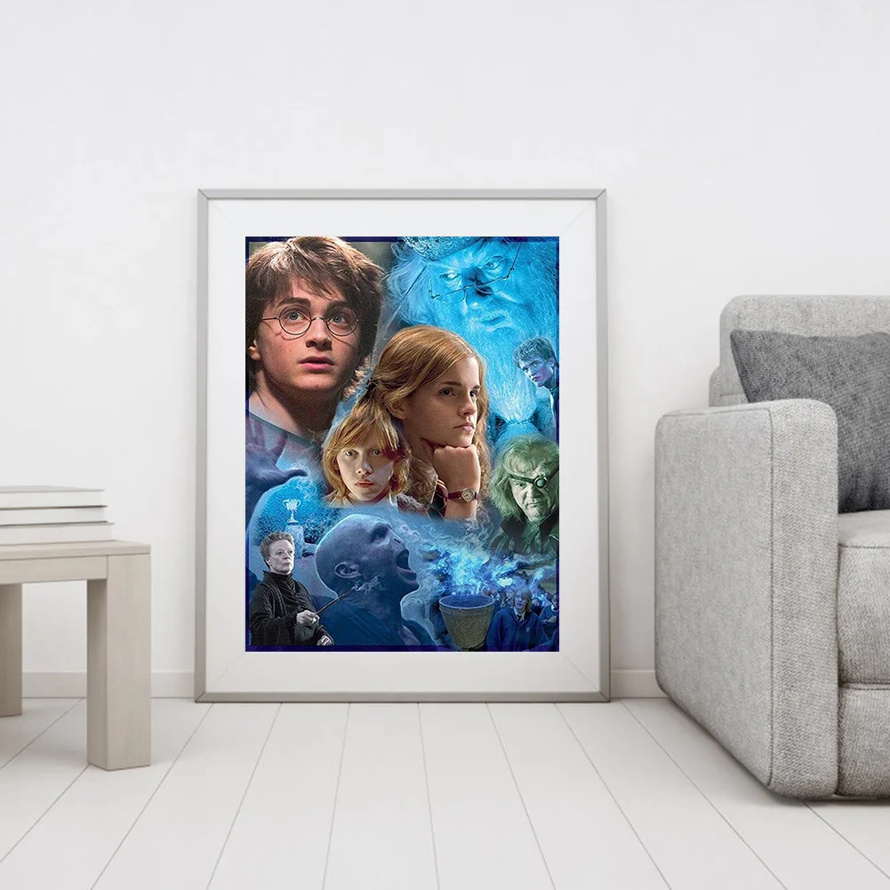5D DIY Full Round Drill Diamond Painting Harry Potter Kit Home Decor Art Craft