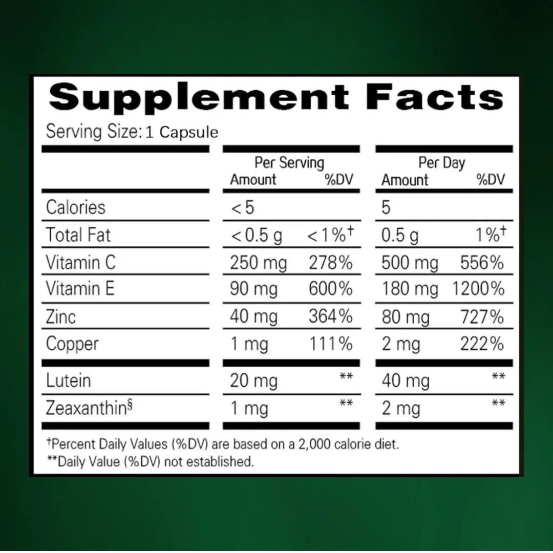 Zoone&trade; Lutein Eye Vitamins