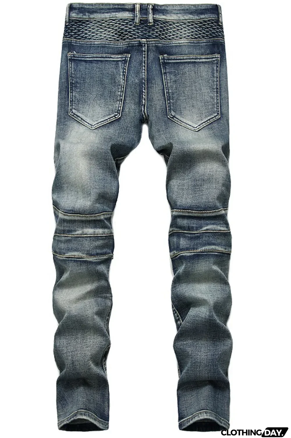 The cowboy blue Street Patchwork Make Old Fold Bottoms