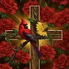 Cross-Full Round Diamond Painting 30*30CM