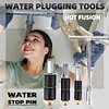 Hot-melt Water Stop Pin  Water Stop Pin Kit Portable for Plugging Bathtub