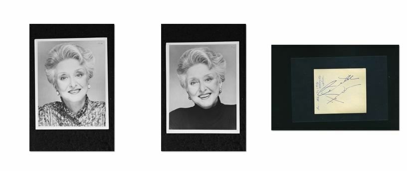 Celeste Holm - Signed Autograph and Headshot Photo Poster painting set - All About Eve