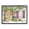 (Stamped/Counted) Afternoon Garden-14CT Cross Stitch 43*32cm/16.93*12.6in