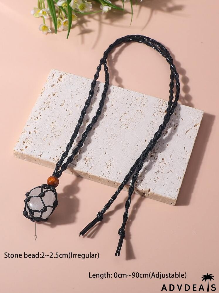 Stone Charm Necklace