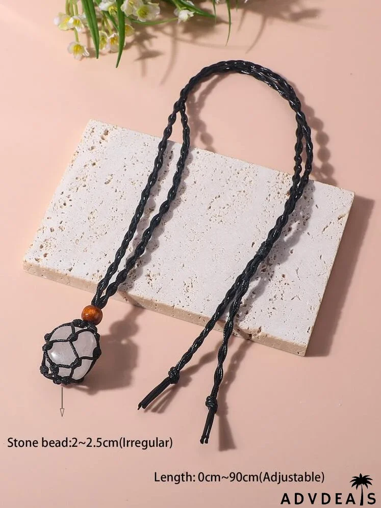 Stone Charm Necklace