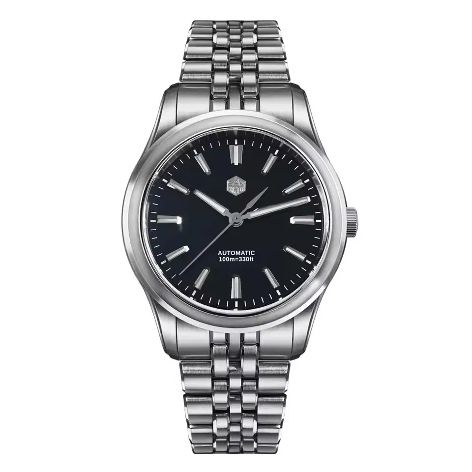 U.S. Warehouse-San Martin 39mm Gada Classic Simple Enamel Dial Miyota 90S5 Watch SN0144 San Martin Watch san martin watchSan Martin Watch