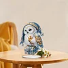Diamond Painting Acrylic Owl Ornament Kits for Office Desktop Decor