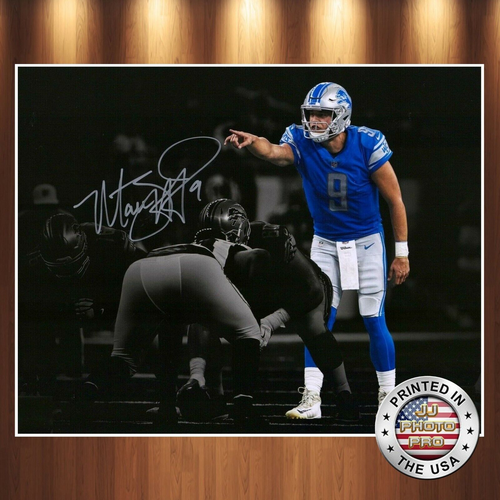 Matthew Stafford Autographed Signed 8x10 Photo Poster painting (Lions) REPRINT