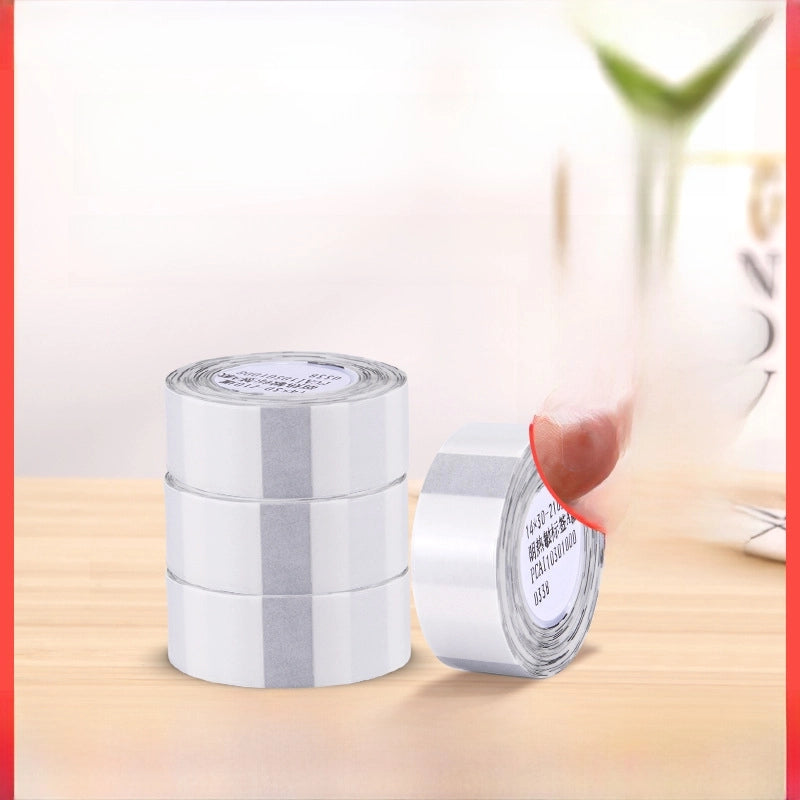 Jingchen D11 Transparent Pet Three-proof Adhesive Thermal Printing Paper Cosmetic Cable Jewelry Label Paper