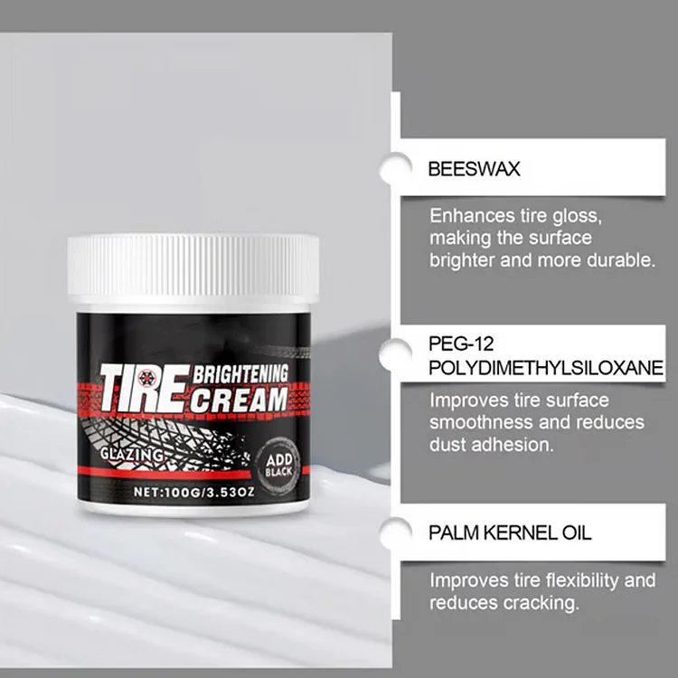 Long-Lasting Non-Greasy Tire Shine Wax