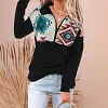 V-neck Zipper Fashion Plus Size Sweater Women's Jacket