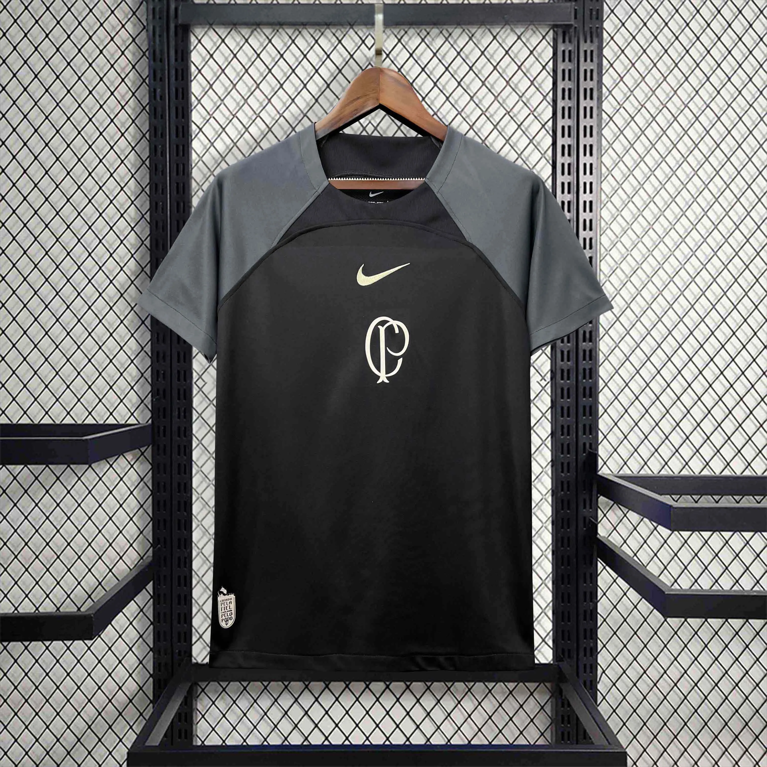 2024-2025 Corinthian Black_Football Shirt 1:1 Thai Quality