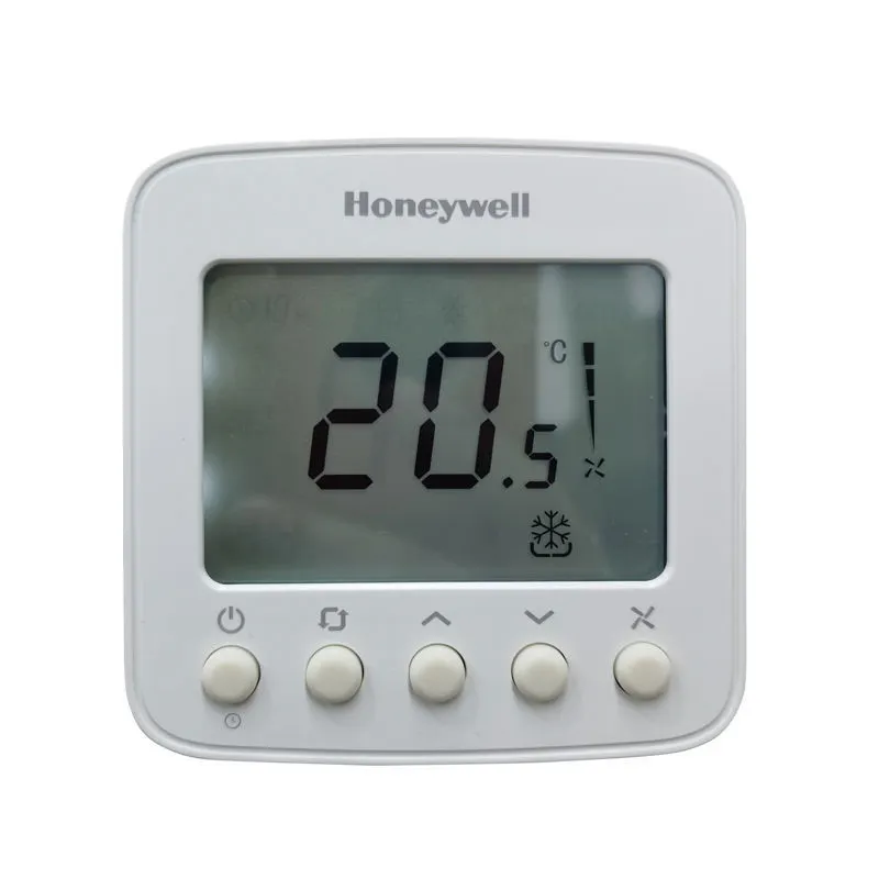 Honeywell LCD Thermostat TF228WN แผงเครื่องปรับอากาศกลาง พัดลม สวิตช์ควบคุมท่อดิสก์Home Tools bailitool 
