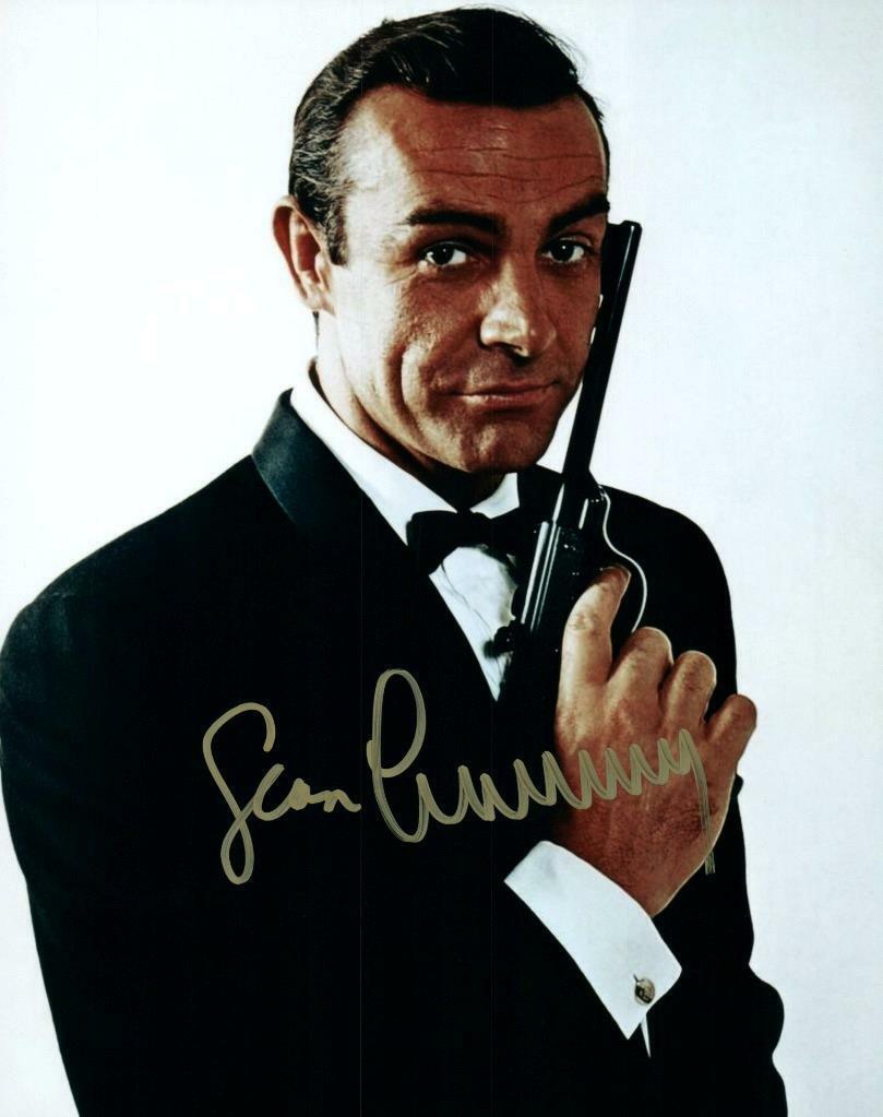 SEAN CONNERY signed 8x10 Photo Poster painting Picture autographed with COA