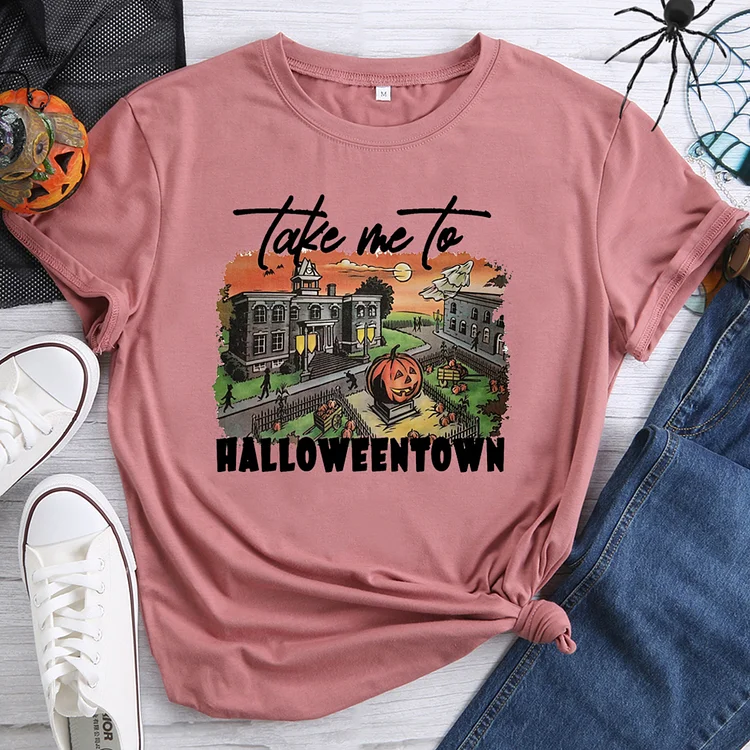 Take Me To Halloweentown T-shirt-014924