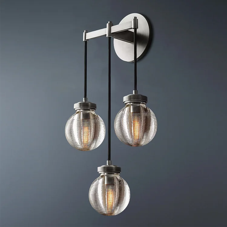Pearl Triple  Wall Sconces,Wall Lamps For Bedroom Vjlight
