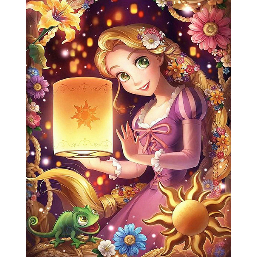 

Cartoon Princess - 11CT Stamped Cross Stitch - 60*75CM (Big Size), 501 Original