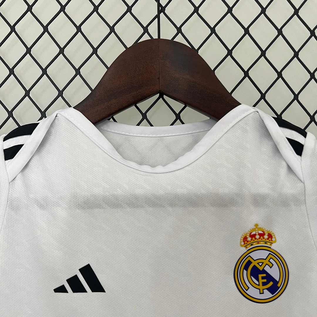 24/25 Real madrid Home Baby Size 9-12 Football Shirt Thai Quality