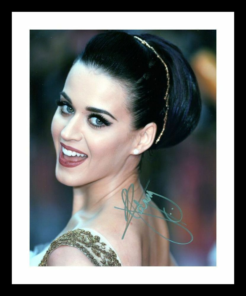 Katy Perry Autograph Signed & Framed Photo Poster painting 8