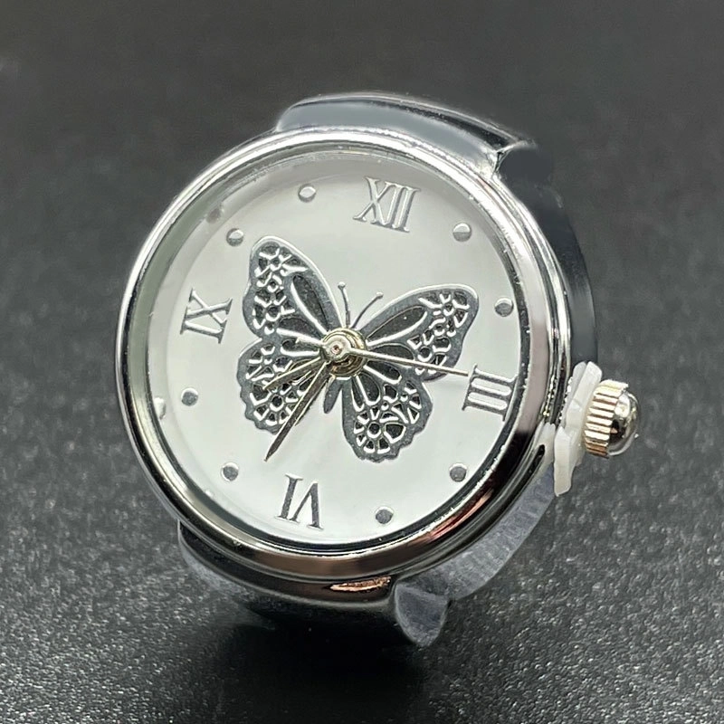 Sweet Butterfly Quartz Watch Rings Women’s Watches